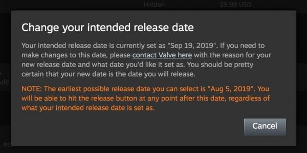 Valve начала пресекать изменения даты релиза в Steam из-за злоупотреблений