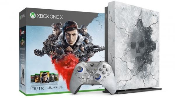 <br />
Microsoft выпустит особый бандл Xbox One X к релизу Gears 5<br />
