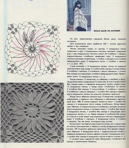 шаль из книги Анны Краузе
