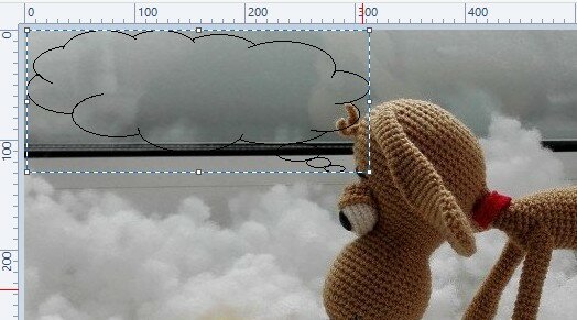 Как сделать речевое облако в программе Paint
